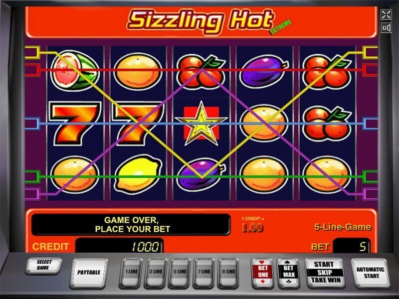 Sizzling Hot Free Slots