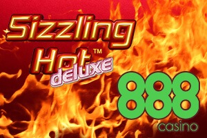 Sizzling Hot Deluxe Slot at 888casino